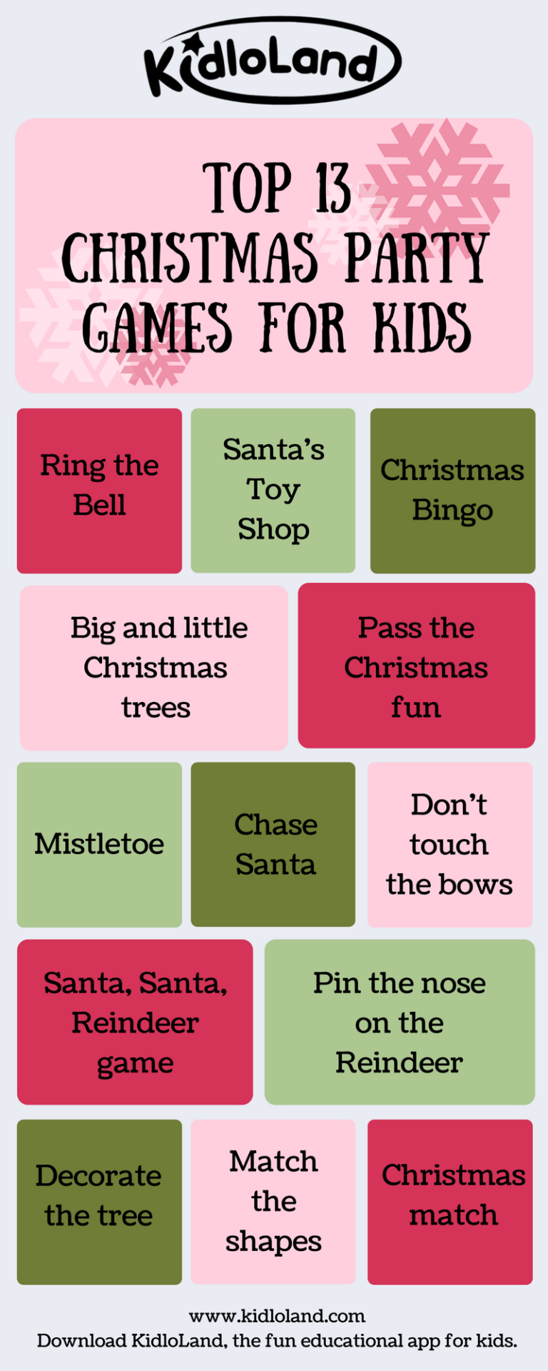 Top 13 Christmas Party Games For Kids - KidloLand