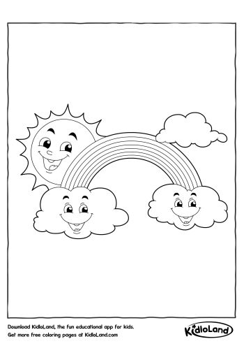 Sun_Rainbow_&_Clouds_Coloring_Pages_kidloland