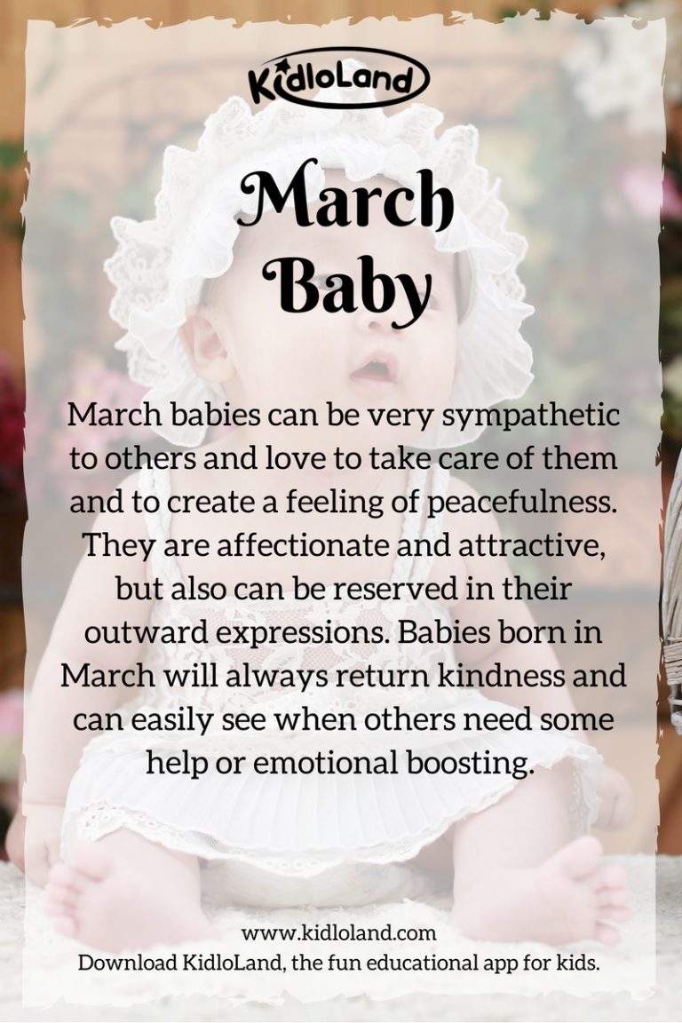 What Does Your Baby's Birth Month Mean? - KidloLand