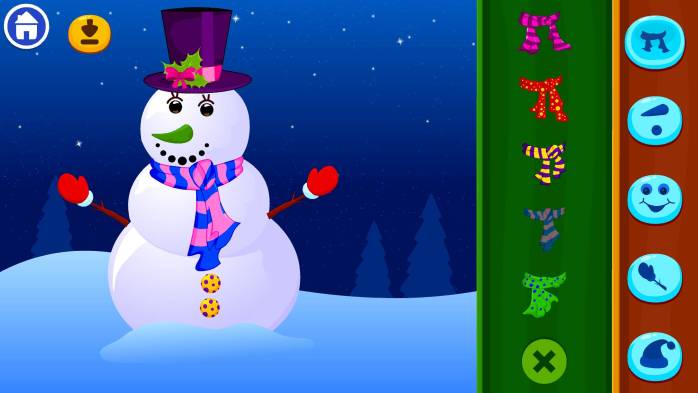 Snowman Decoration | Games For Your Kids - KidloLand