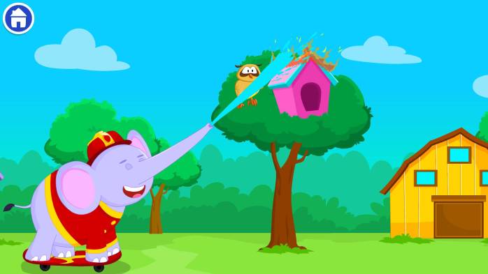 The Elephant Firefighter | Games For Your Kids - KidloLand