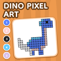 Dino Pixel Art