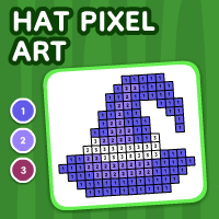 Hat Pixel Art
