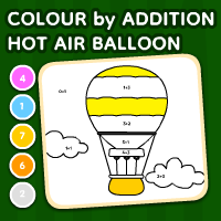 Color By Addition Ballon