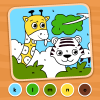 Color By Alphabet Animal