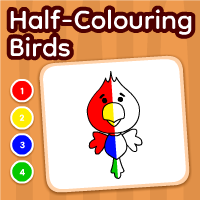 Half Coloring Birds