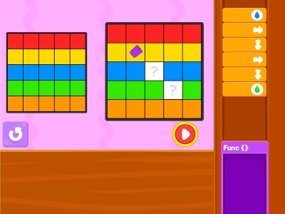 Paint the squares debugging