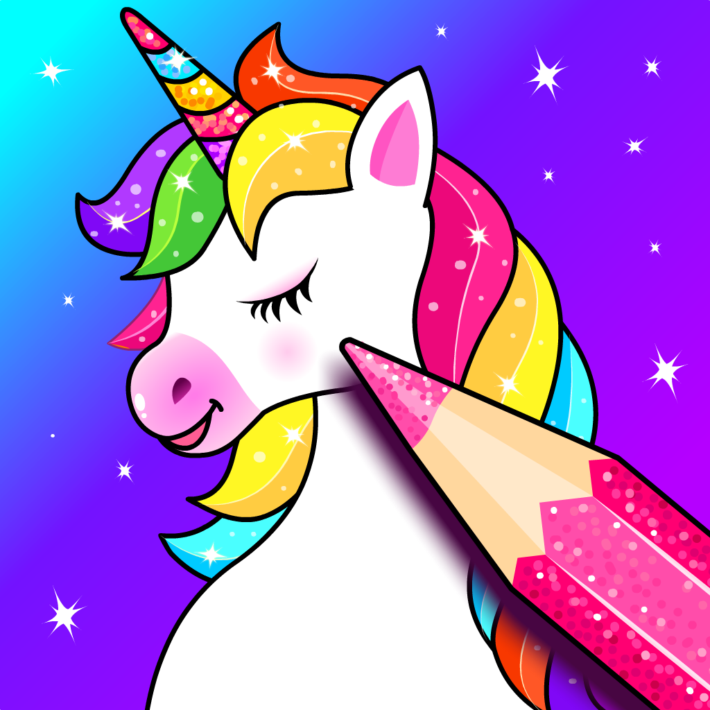 KidloLand Unicorn Coloring World