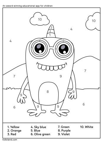 Download Free Color By Number 29 and educational activity worksheets ...
