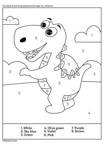 Download Free Color By Number 75 and educational activity worksheets ...