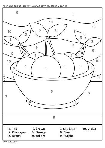 Download Free Color By Number 89 and educational activity worksheets ...